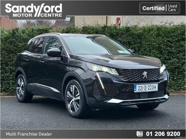 Peugeot 3008 SUV, Petrol, 2022, Black