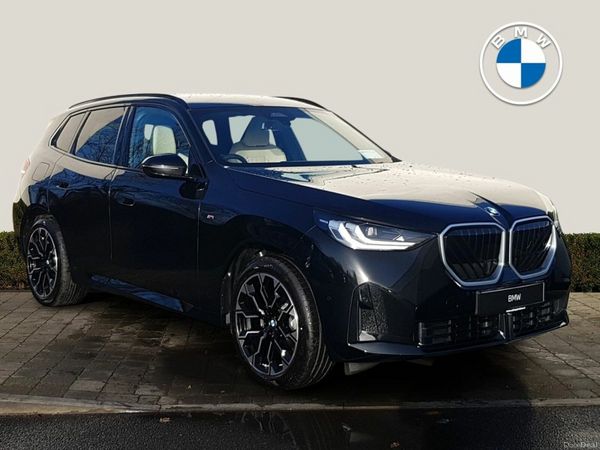 BMW X3 SUV, Petrol Plug-in Hybrid, 2026, Black