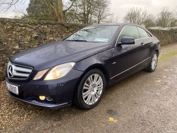Mercedes-Benz E-Class Coupe, Diesel, 2011, Blue