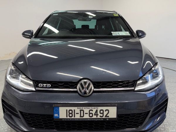 Volkswagen Golf Hatchback, Diesel, 2018, Blue