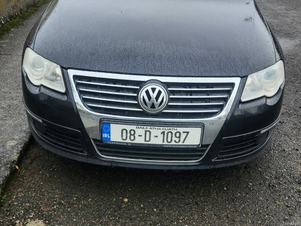 Volkswagen Passat Saloon, Diesel, 2008, Black
