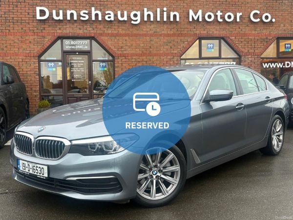 BMW 5-Series Saloon, Diesel, 2019, Grey