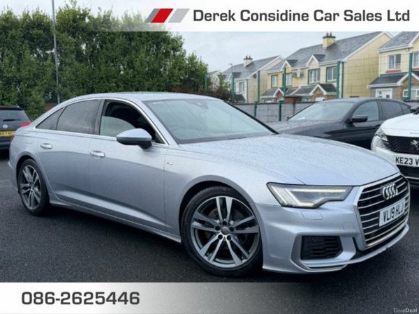Audi A6 Saloon, Diesel, 2019, Silver