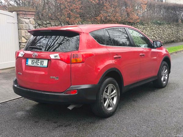 Toyota RAV4 SUV, Diesel, 2015, Red