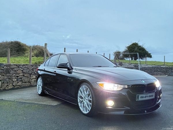 BMW 3-Series Saloon, Diesel, 2015, Black