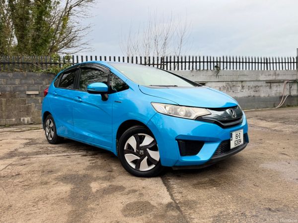 Honda Fit Hatchback, Petrol Hybrid, 2015, Blue