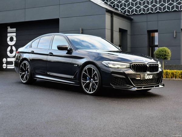 BMW 5-Series Saloon, Electric, 2022, Black