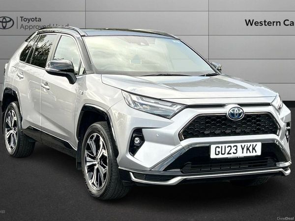 Toyota RAV4 SUV, Petrol Plug-in Hybrid, 2023, Silver