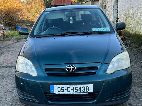 Toyota Corolla Hatchback, Petrol, 2005, Green