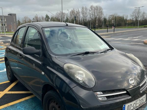 Nissan Micra Hatchback, Petrol, 2007, Black
