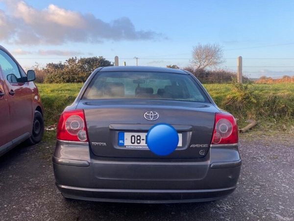 Toyota Avensis Saloon, Petrol, 2008, Grey