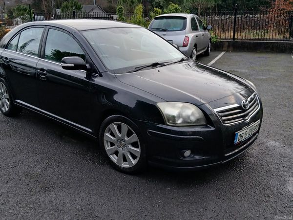 Toyota Avensis Hatchback, Diesel, 2009, Black