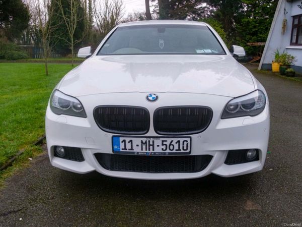 BMW 5-Series Saloon, Diesel, 2011, White