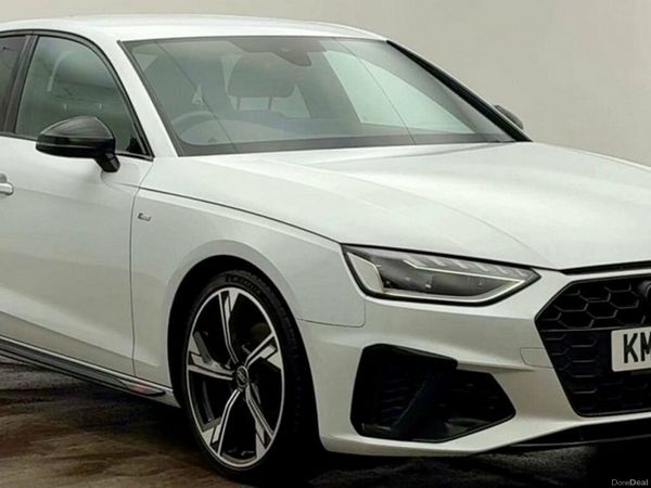 Audi A4 Saloon, Diesel Hybrid, 2022, White