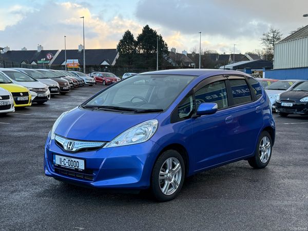 Honda Fit Hatchback, Petrol Hybrid, 2011, Blue