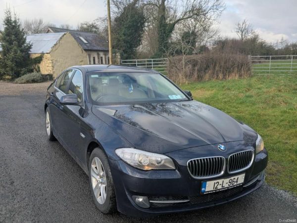 BMW 5-Series Saloon, Diesel, 2012, Blue