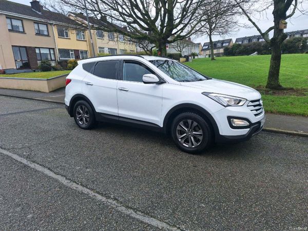 Hyundai Santa Fe SUV, Diesel, 2013, White