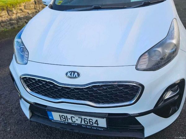 Kia Sportage SUV, Diesel, 2019, White