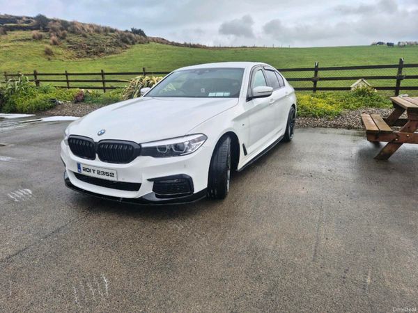 BMW 5-Series Saloon, Diesel, 2020, White