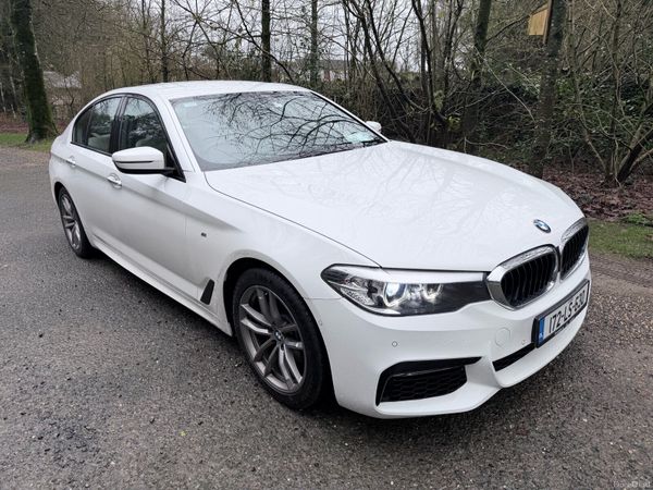 BMW 5-Series Saloon, Diesel, 2017, White