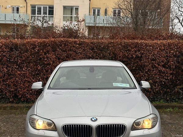 BMW 5-Series Saloon, Diesel, 2011, Silver