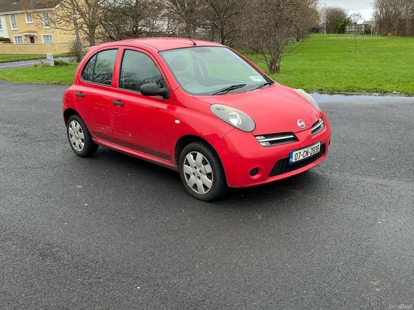 Nissan Micra Hatchback, Petrol, 2007, Red
