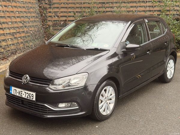 Volkswagen Polo Hatchback, Petrol, 2017, Black