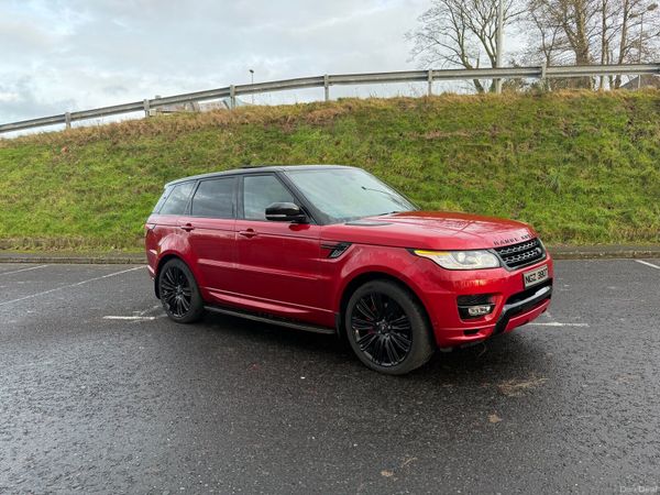 Land Rover Range Rover Sport SUV, Diesel, 2016, Red