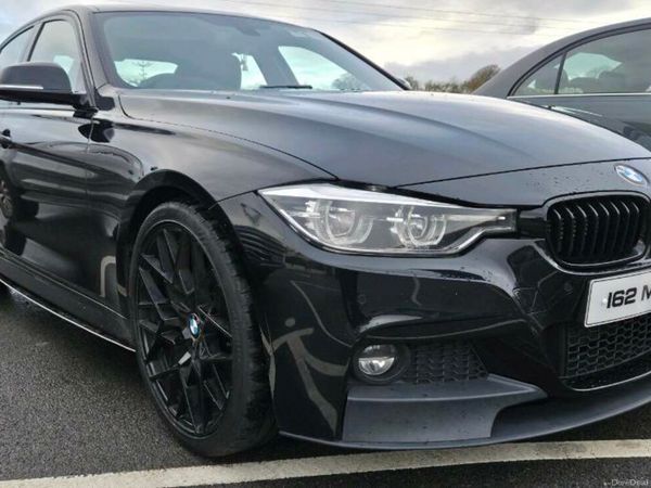 BMW 3-Series Saloon, Petrol Plug-in Hybrid, 2016, Black