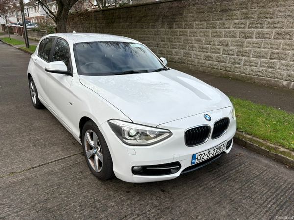 BMW 1-Series Hatchback, Petrol, 2013, White