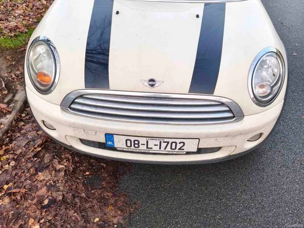 Mini Cooper Hatchback, Petrol, 2008, White