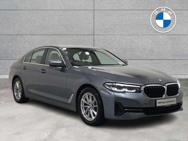 BMW 5-Series Saloon, Diesel, 2022, Blue