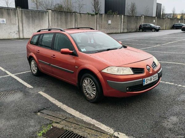 Renault Megane Estate, Diesel, 2007, Red