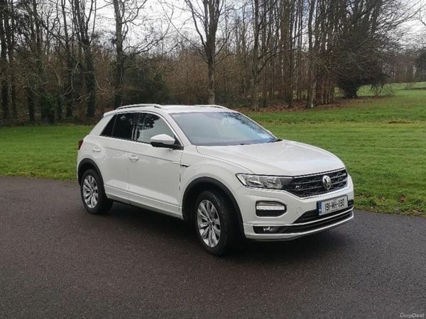 Volkswagen T-Roc SUV, Diesel, 2019, White