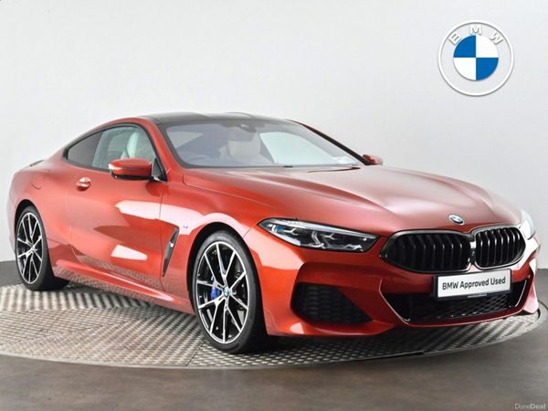 BMW 8-Series Coupe, Diesel, 2022, Orange