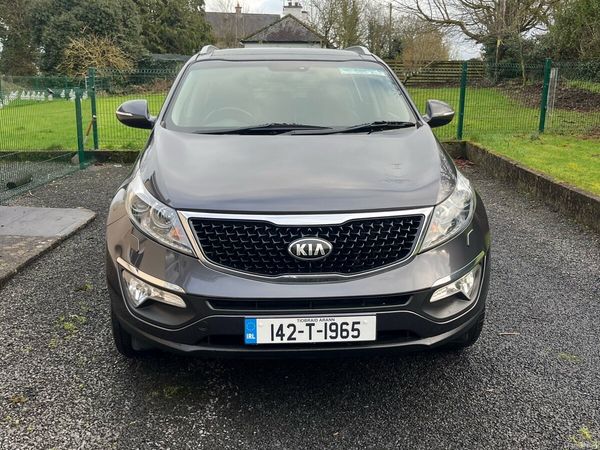 Kia Sportage SUV, Diesel, 2014, Silver