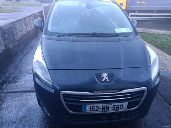 Peugeot 5008 MPV, Diesel, 2015, Blue