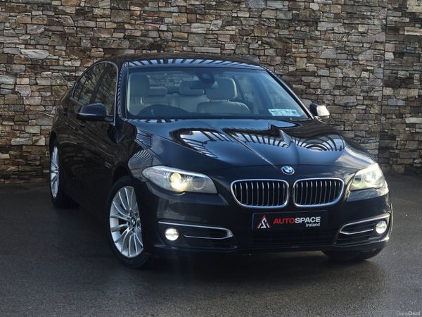 BMW 5-Series Saloon, Diesel, 2014, Black