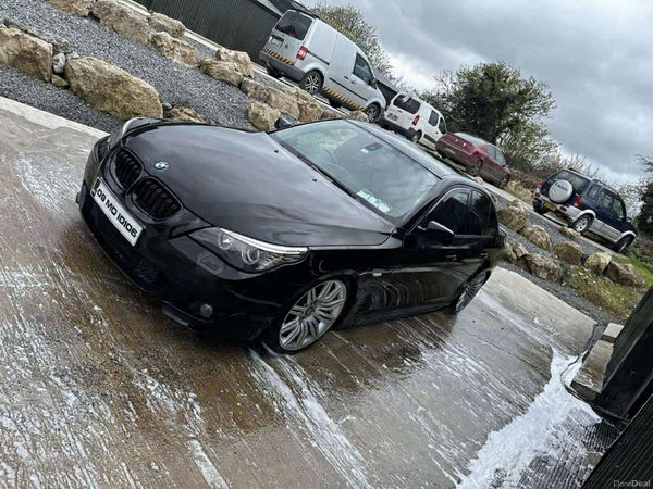 BMW 5-Series Saloon, Diesel, 2009, Black