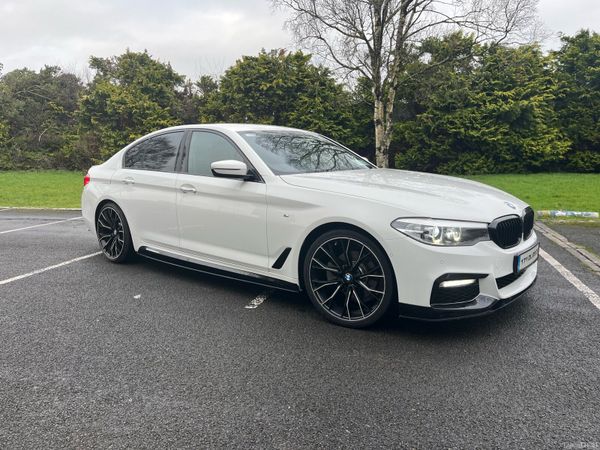 BMW 5-Series Saloon, Diesel, 2017, White