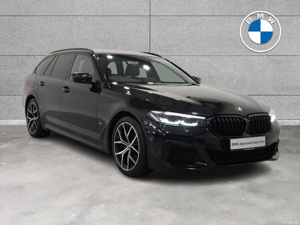 BMW 5-Series Estate, Diesel, 2023, Black