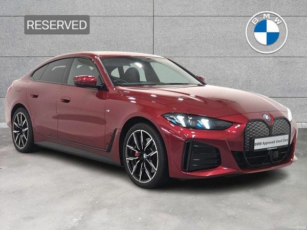 BMW i4 Hatchback, Electric, 2025, Red