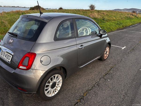 Fiat 500 Hatchback, Petrol, 2016, Grey