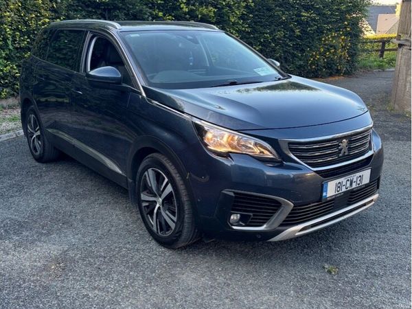 Peugeot 5008 MPV, Diesel, 2018, Blue