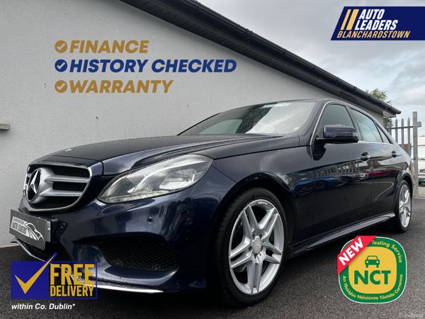 Mercedes-Benz E-Class Saloon, Diesel Hybrid, 2014, Blue