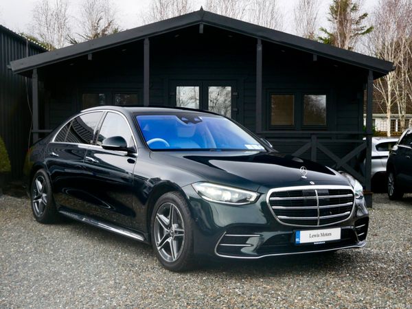 Mercedes-Benz S-Class Saloon, Petrol Plug-in Hybrid, 2023, Green