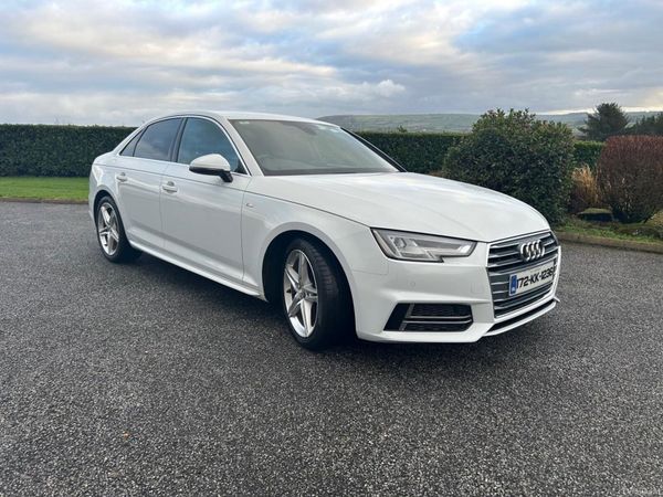 Audi A4 Saloon, Diesel, 2017, White