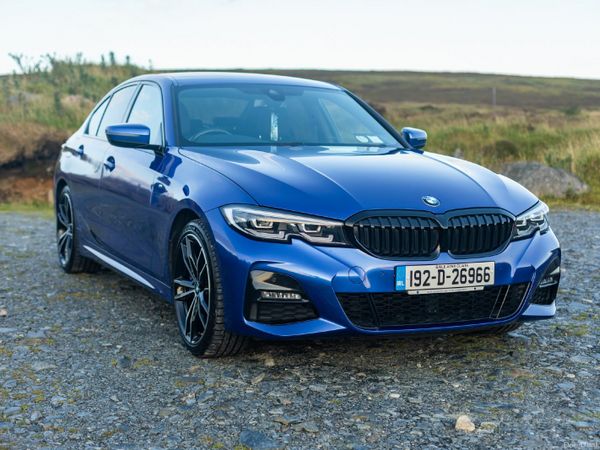 BMW 3-Series Saloon, Petrol Plug-in Hybrid, 2019, Blue