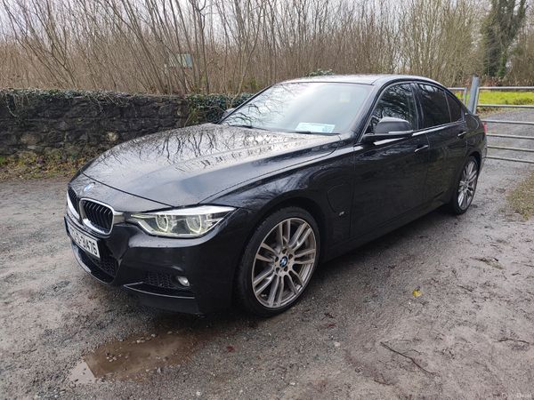 BMW 3-Series Saloon, Petrol Plug-in Hybrid, 2017, Black