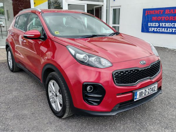 Kia Sportage SUV, Diesel, 2018, Red